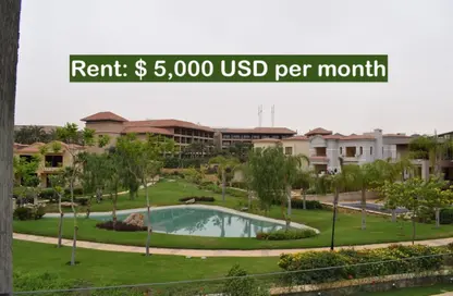 Villa - 3 Bedrooms - 5 Bathrooms for rent in Lake View - 5th Settlement Compounds - The 5th Settlement - New Cairo City - Cairo