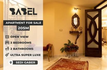 Apartment - 3 Bedrooms - 2 Bathrooms for sale in Sidi Gaber - Hay Sharq - Alexandria