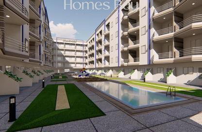 Apartment - 1 Bedroom - 1 Bathroom for sale in Grand Rock - Hurghada Resorts - Hurghada - Red Sea