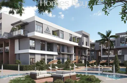 Apartment - 2 Bedrooms - 1 Bathroom for sale in Magawish Resort - Hurghada Resorts - Hurghada - Red Sea