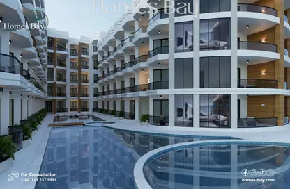 Apartment - 2 Bedrooms - 1 Bathroom for sale in Arabia Area - Hurghada - Red Sea