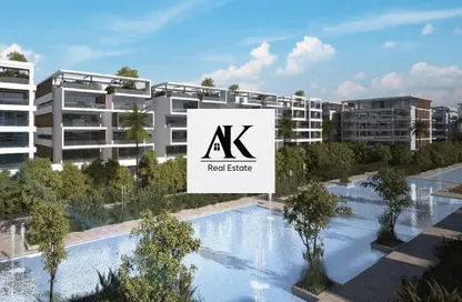 Apartment - 2 Bedrooms - 2 Bathrooms for sale in Lake View Residence - 5th Settlement Compounds - The 5th Settlement - New Cairo City - Cairo