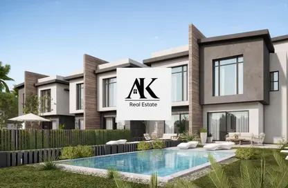 منزل مزدوج - 3 غرف نوم - 3 حمامات للبيع في كريك تاون - التجمع الاول - مدينة القاهرة الجديدة - القاهرة