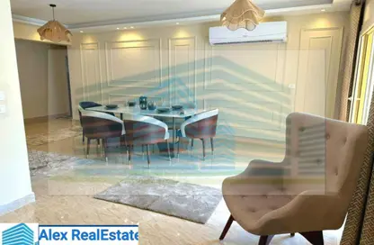 Apartment - 3 Bedrooms - 2 Bathrooms for rent in Grand View - Smouha - Hay Sharq - Alexandria