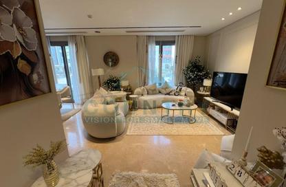 Apartment - 3 - 3 for sale in Aljazi Marriott Residences - Mohamed Naguib Axis - North Investors Area - New Cairo City - Cairo Apartment - 3 - 3 for sale in Aljazi Marriott Residences - Mohamed Naguib Axis - North Investors Area - New Cairo City - Cairo