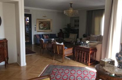 Apartment - 7 Bedrooms - 4 Bathrooms for sale in Eshak Yaekoob St. - Almazah - Heliopolis - Masr El Gedida - Cairo