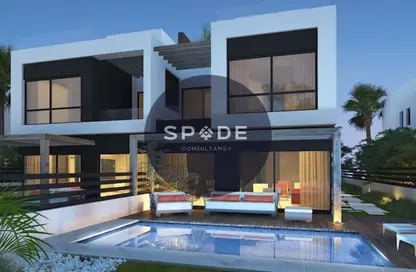 Townhouse - 4 Bedrooms - 3 Bathrooms for sale in Palm Hills New Cairo - 5th Settlement Compounds - The 5th Settlement - New Cairo City - Cairo