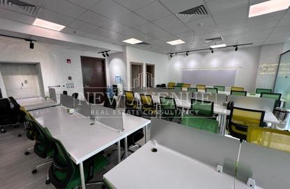 Office Space - Studio - 2 Bathrooms for rent in Cairo Festival City - North Investors Area - New Cairo City - Cairo