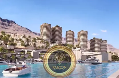 Hotel Apartment - 1 Bedroom - 1 Bathroom for sale in IL Monte Galala - Al Ain Al Sokhna - Suez