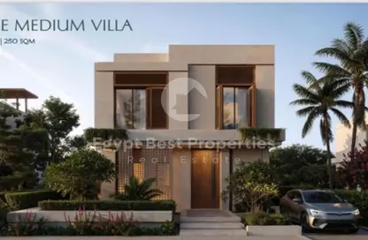 Villa - 4 Bedrooms - 3 Bathrooms for sale in Palm Hills New Cairo - 5th Settlement Compounds - The 5th Settlement - New Cairo City - Cairo