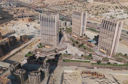 Office Space - Studio - 2 Bathrooms for sale in Arkan Palm 205 - Sheikh Zayed Compounds - Sheikh Zayed City - Giza
