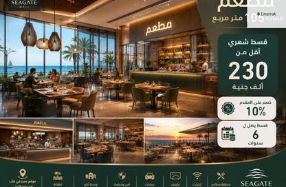 Restaurant - Studio - 2 Bathrooms for sale in Zahya New Mansoura - New Mansoura - Al Daqahlya