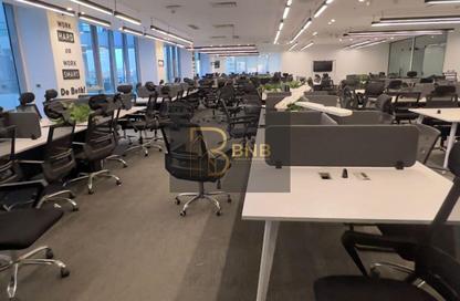 Full Floor - Studio - 7+ Bathrooms for rent in South Teseen St. - The 5th Settlement - New Cairo City - Cairo