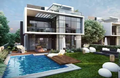 فيلا - 5 غرف نوم - 6 حمامات للبيع في فيفث سكوير - التجمع الخامس - مدينة القاهرة الجديدة - القاهرة