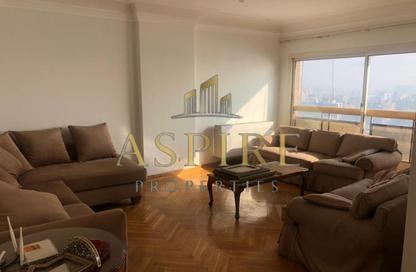 Apartment - 2 Bedrooms - 3 Bathrooms for rent in Nile St. - Dokki - Giza