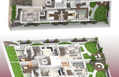 Duplex - 5 Bedrooms - 5 Bathrooms for sale in District 300 - Northern Expansions - 6 October City - Giza