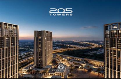Clinic - 1 Bedroom - 2 Bathrooms for sale in Arkan Palm 205 - Sheikh Zayed Compounds - Sheikh Zayed City - Giza