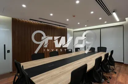 Office Space - 5 Bedrooms - 2 Bathrooms for rent in Bank Center Street - South Teseen St. - The 5th Settlement - New Cairo City - Cairo