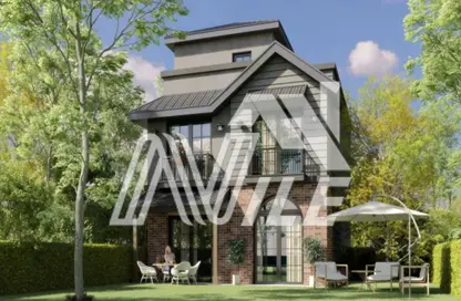 فيلا - 4 غرف نوم - 3 حمامات للبيع في مارك جاردنز - كمبوندات التجمع الخامس - التجمع الخامس - مدينة القاهرة الجديدة - القاهرة