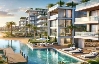 Chalet - 2 Bedrooms - 2 Bathrooms for sale in Amwaj - Sidi Abdel Rahman - North Coast