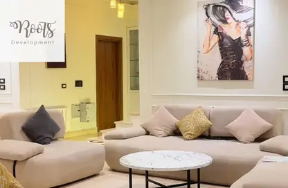 منزل مزدوج - 7 غرف نوم - 7 حمامات للايجار في بالم هيلز جولف اكستينشن - طريق الواحات - مدينة 6 أكتوبر - الجيزة