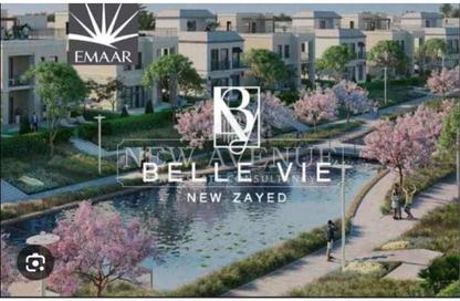 Townhouse - 3 Bedrooms - 3 Bathrooms for sale in Belle Vie - New Zayed City - Sheikh Zayed City - Giza Townhouse - 3 Bedrooms - 3 Bathrooms for sale in Belle Vie - New Zayed City - Sheikh Zayed City - Giza