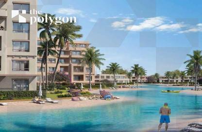 Chalet - 2 Bedrooms - 2 Bathrooms for sale in Hacienda Waters - Qesm Ad Dabaah - North Coast