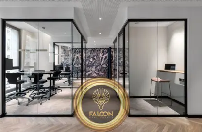 Office Space - 2 Bedrooms - 2 Bathrooms for sale in Suez Road - New Cairo City - Cairo