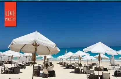 Chalet - 2 Bedrooms - 2 Bathrooms for sale in Lagoon - Al Alamein - North Coast