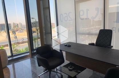 Office Space - Studio - 2 Bathrooms for rent in The Waterway View - 90 Street - The 5th Settlement - New Cairo City - Cairo