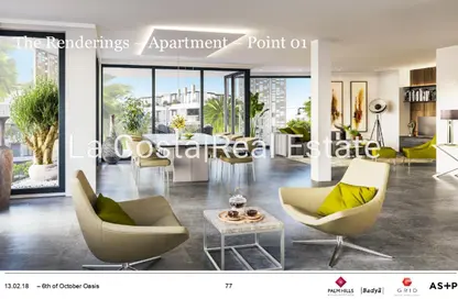 (بنتهاوس  (روف - 3 غرف نوم - 4 حمامات للبيع في باديه بالم هيلز - كمبوندات 6 أكتوبر - مدينة 6 أكتوبر - الجيزة