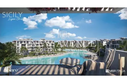 شاليه - 2 غرف نوم - 1 حمام للبيع في سولاري - راس الحكمة - الساحل الشمالي