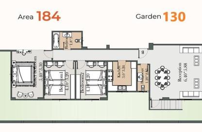 Apartment - 3 Bedrooms - 2 Bathrooms for sale in Bait Alwatan - The 5th Settlement - New Cairo City - Cairo