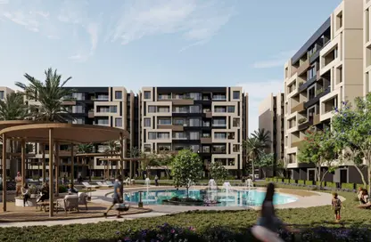 Apartment - 1 Bedroom - 1 Bathroom for sale in Dar Masr 2 - elandalus - South Teseen St. - The 5th Settlement - New Cairo City - Cairo