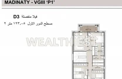 فيلا - 4 غرف نوم - 3 حمامات للبيع في پريڤادو - مدينتي - القاهرة