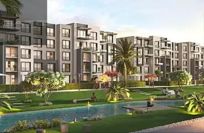 Apartment - 2 Bedrooms - 3 Bathrooms for sale in Garden Lakes - 6 October Compounds - 6 October City - Giza Apartment - 2 Bedrooms - 3 Bathrooms for sale in Garden Lakes - 6 October Compounds - 6 October City - Giza