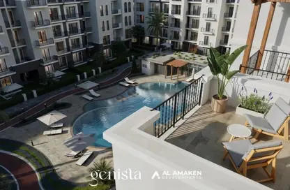 شقة - 3 غرف نوم - 3 حمامات للبيع في شارع النزهة - الحي الخامس عشر - الشيخ زايد - الجيزة