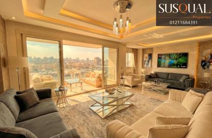 Apartment - 3 Bedrooms - 2 Bathrooms for rent in Abou Al Feda St. - Zamalek - Cairo