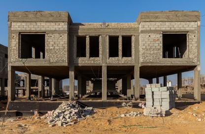 Twin House - 4 Bedrooms - 4 Bathrooms for sale in Village West - Sheikh Zayed Compounds - Sheikh Zayed City - Giza