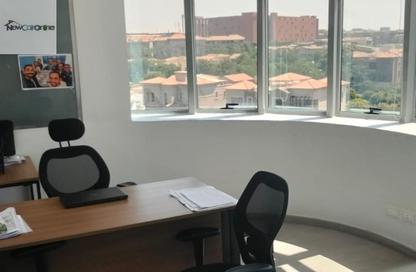 Office Space - Studio - 4 Bathrooms for rent in North Teseen St. - The 5th Settlement - New Cairo City - Cairo