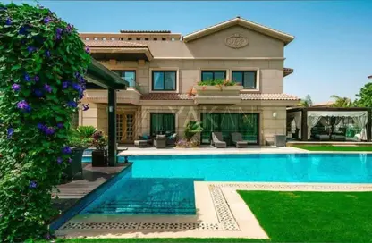 فيلا - 7 غرف نوم - 7 حمامات للبيع في سوان ليك قطامية - التجمع الاول - مدينة القاهرة الجديدة - القاهرة