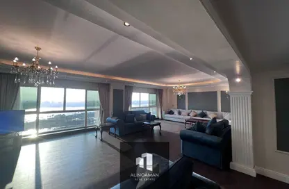 شقة - 5 غرف نوم - 3 حمامات للبيع في شارع كورنيش النيل - المعادي - حي المعادي - القاهرة