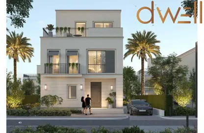 Villa - 7 Bedrooms - 6 Bathrooms for sale in Belle Vie - New Zayed City - Sheikh Zayed City - Giza