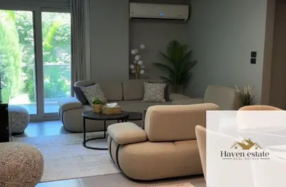 Apartment - 2 Bedrooms - 1 Bathroom for rent in Galleria Moon Valley - South Investors Area - New Cairo City - Cairo