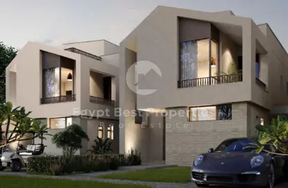 Townhouse - 3 Bedrooms - 2 Bathrooms for sale in Karmell - New Zayed City - Sheikh Zayed City - Giza