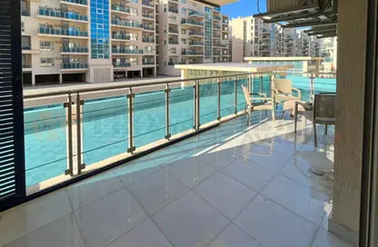 شقة - 2 غرف نوم - 2 حمامات للبيع في الداون تاون - مدينة العلمين الجديدة - العلمين - الساحل الشمالي