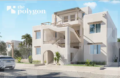 شاليه - 3 غرف نوم - 3 حمامات للبيع في هاسيندا وترز - قسم الضبعة - الساحل الشمالي