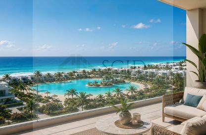 Chalet - 2 Bedrooms - 3 Bathrooms for sale in Azha North - Ras Al Hekma - North Coast