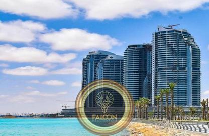 شقة - 3 غرف نوم - 3 حمامات للبيع في نورث ايدج تاورز - مدينة العلمين الجديدة - العلمين - الساحل الشمالي