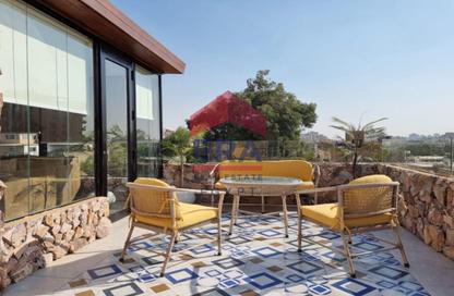 Roof - 1 Bedroom - 2 Bathrooms for rent in Degla Square - Degla - Hay El Maadi - Cairo